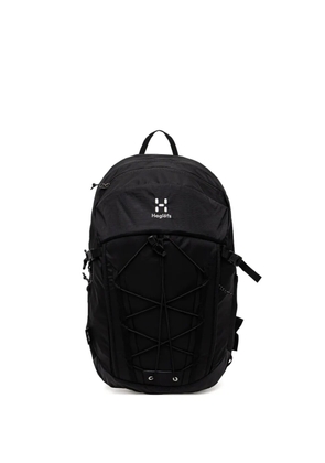 Haglöfs Vide logo drawstring backpack - Black