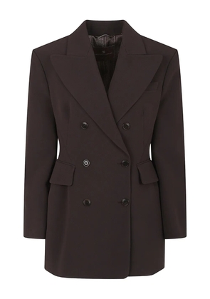 Ermanno Scervino double-breasted pocket jacket - Brown