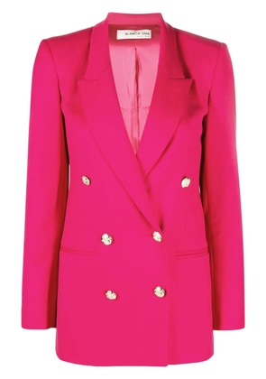 Blanca Vita Sophilia double-breasted blazer - Pink