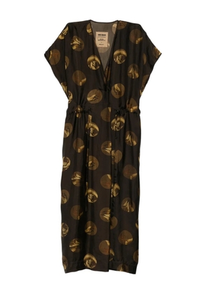 Uma Wang Acre dress - Brown