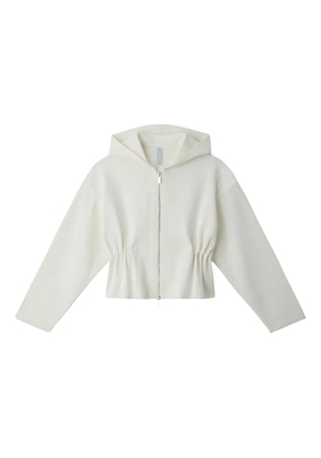 CFCL Milan hooded zipped jacket - White