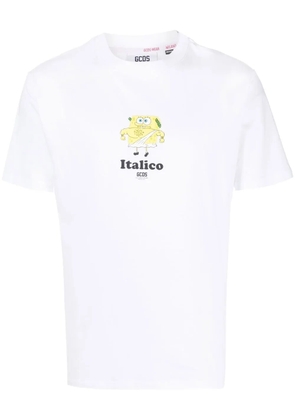 GCDS graphic-print T-shirt - White