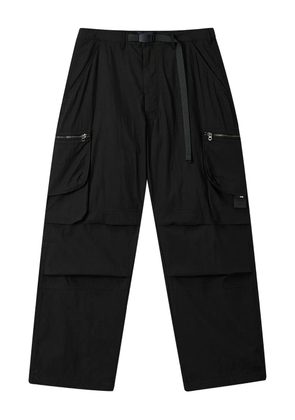 aftermaths loose-fit cargo trousers - Black