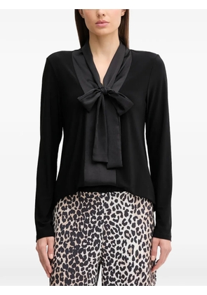 Joseph Ribkoff bow-detail blouse - Black