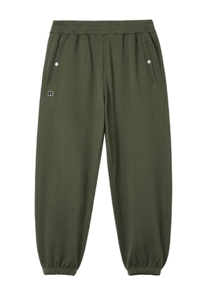 izzue X Russell Athletic logo-patch track pants - Green