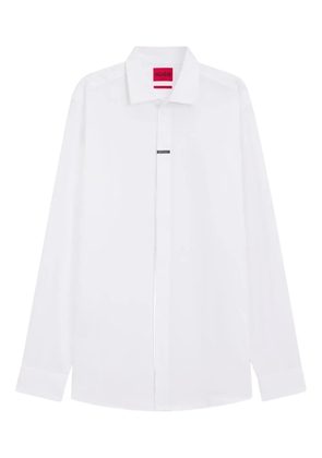 HUGO buttoned long-sleeve shirt - White
