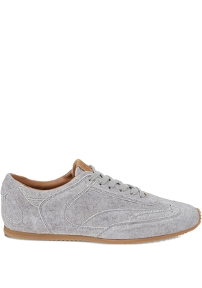 Ermanno Scervino Winner leather sneakers - Grey