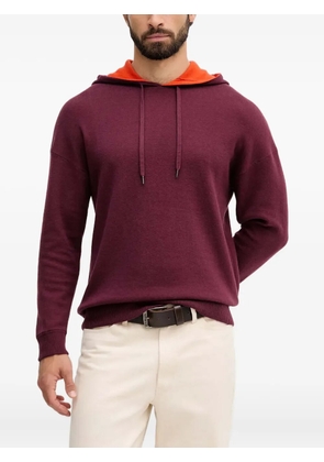 Benetton drawstring hoodie - Pink