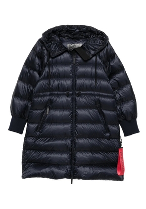 AFTER LABEL hooded padded jacket - Blue