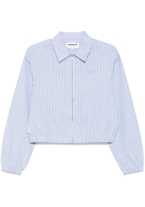 CHOCOOLATE striped jacket - Blue