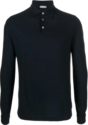Zanone Ice cotton polo shirt - Blue