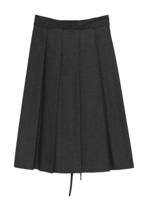 HERSKIND pleated skirt - Grey