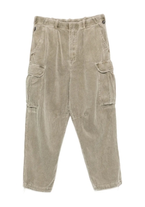 KEELING corduroy cargo pants - Grey