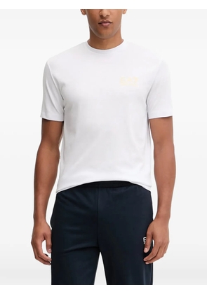 Ea7 Emporio Armani logo-detail T-shirt - White