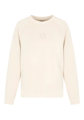 Armani Exchange logo-print sweatshirt - Neutrals