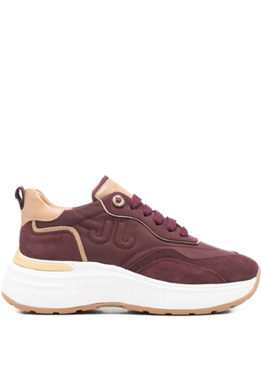 JANET & JANET 50mm logo-detail sneakers - Red