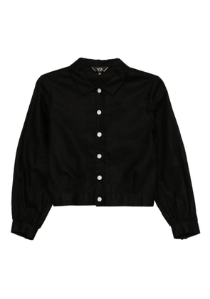 To b. by agnès b. cropped shirt - Black