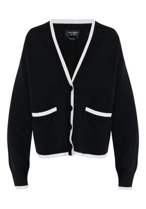 Kate Spade V-neck wool cardigan - Black