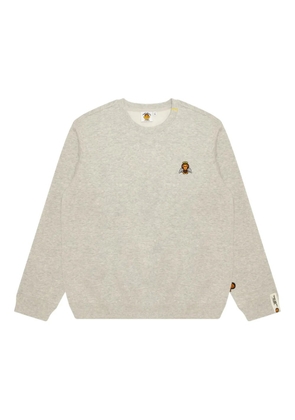 *BABY MILO® STORE BY *A BATHING APE® embroidered sweater - Grey