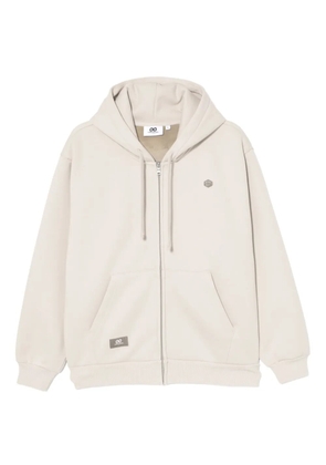 CHOCOOLATE logo-patched hoodie - Neutrals