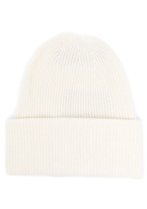 Lisa Yang Stockholm ribbed-knit beanie - White