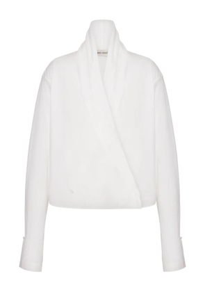 Alberta Ferretti cotton blouse - White