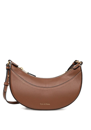 Pedro Del Hierro logo-print crossbody bag - Brown
