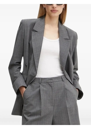 HERSKIND pinstripe double-breasted blazer - Grey
