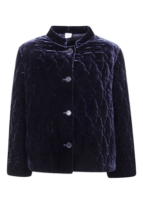 ASPESI quilted buttoned jacket - Blue