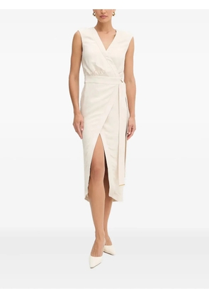 MARCIANO by GUESS V-neck midi dress - Neutrals
