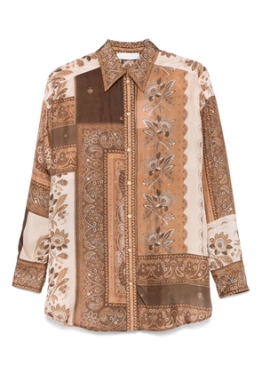 ZIMMERMANN Lucky shirt - Brown