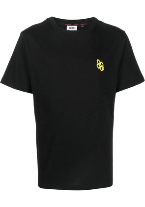 GCDS graphic-print cotton T-shirt - Black