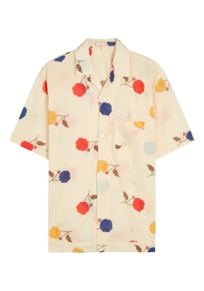 SMR Days Paraiso floral pocket shirt - Neutrals