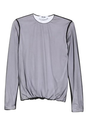 MSGM layered top - Black