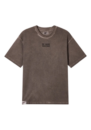 izzue cotton T-shirt - Brown