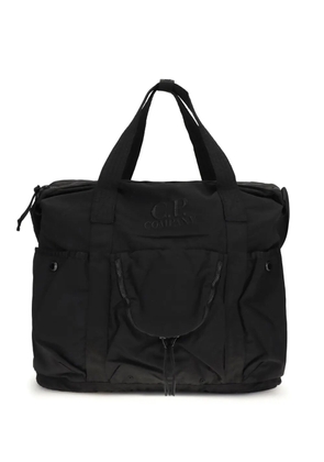 C.P. Company logo-detailed tote bag - Black
