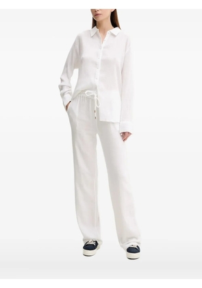 Melissa Odabash textured button-down shirt - White