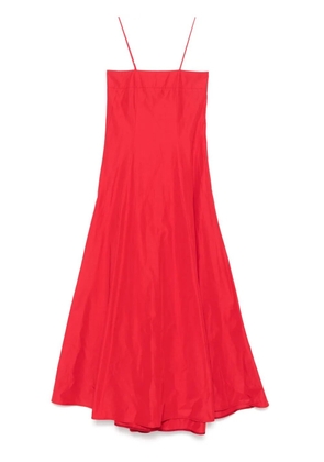 Forte Forte taffeta maxi dress - Red