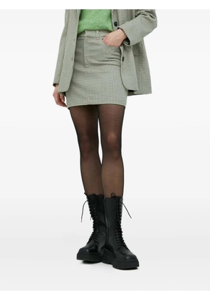 Gestuz checked skirt - Green