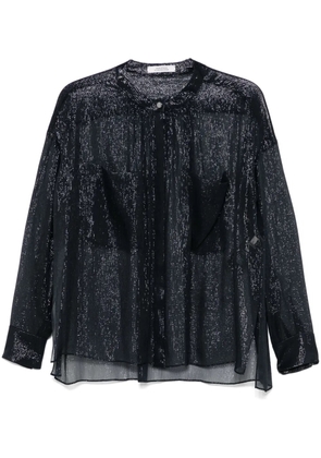 Dorothee Schumacher Shimmering Shine blouse - Blue