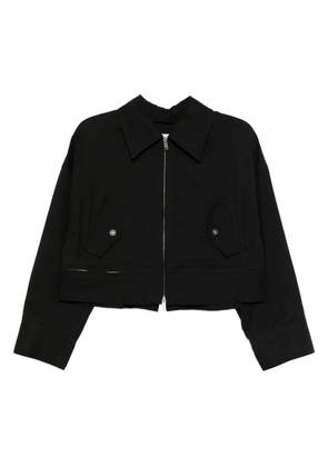 3.1 Phillip Lim two-way zip-fastening cropped jacket - Black