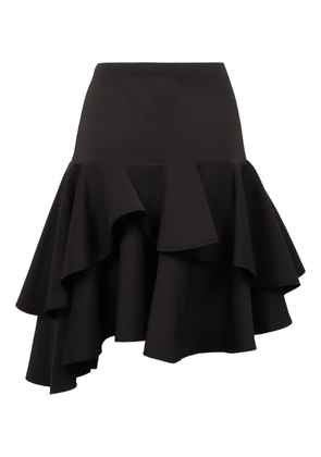 DES PHEMMES ruffled skirt - Black
