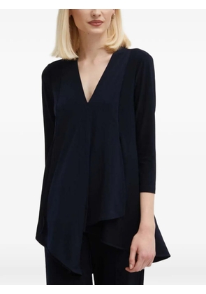 Joseph Ribkoff V-neck layered top - Blue
