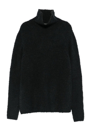 Bruno Manetti high-neck sweater - Blue