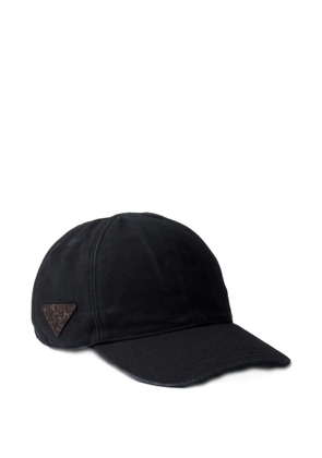 Prada triangle-logo baseball cap - Black