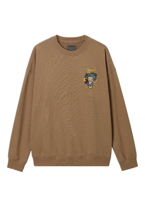 Musium Div. Van Gogh Sunflower sweatshirt - Brown