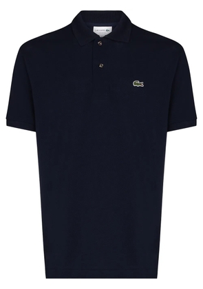 Lacoste logo-appliqué polo shirt - Blue