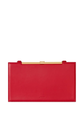 AERON leather shoulder bag - Red