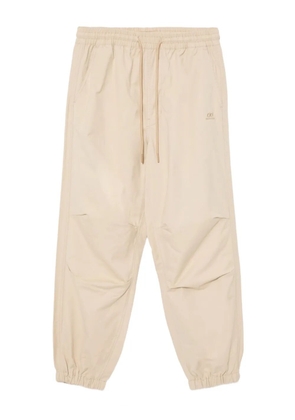 CHOCOOLATE logo-embroidered trousers - Neutrals