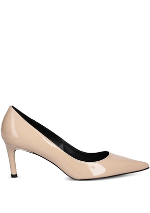 BOSS 70mm pointed-toe stiletto pumps - Neutrals